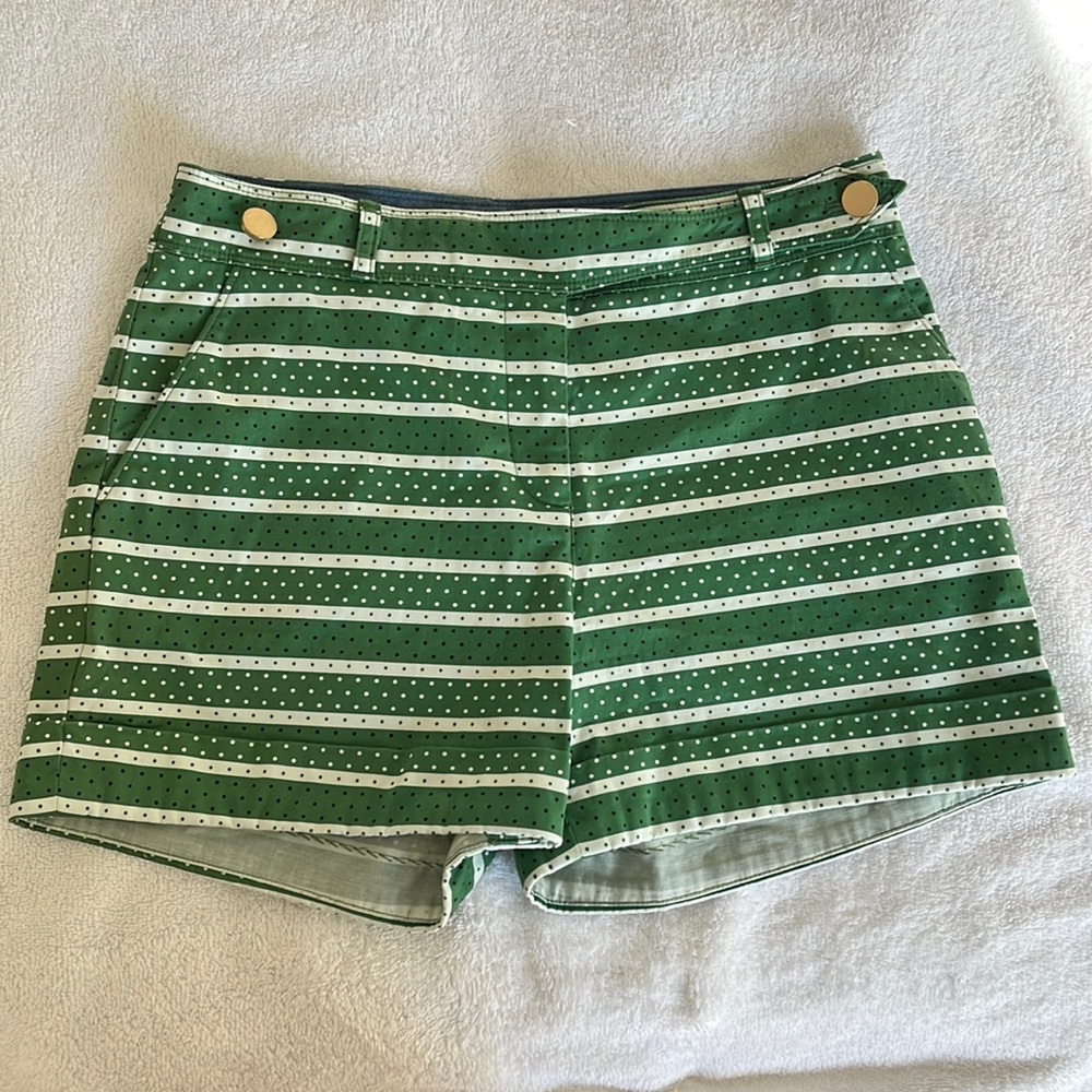 anthropologie shorts - green - size 2